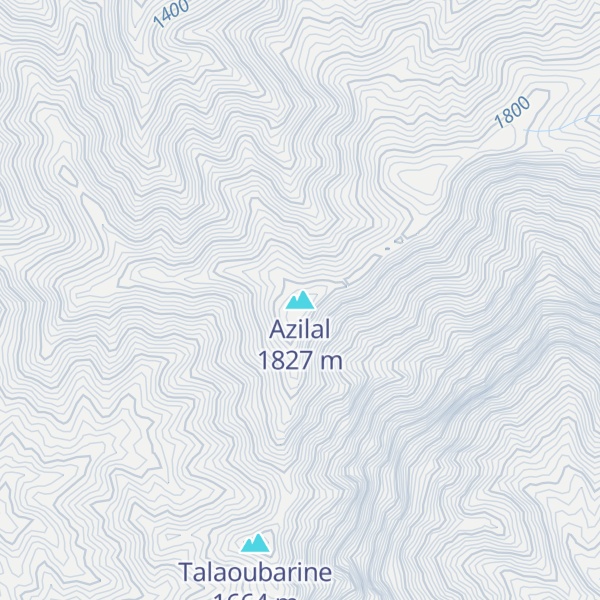 Map of Azilal