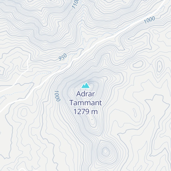 Map of Adrar Tammant