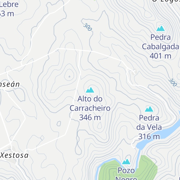Map of Alto do Carracheiro
