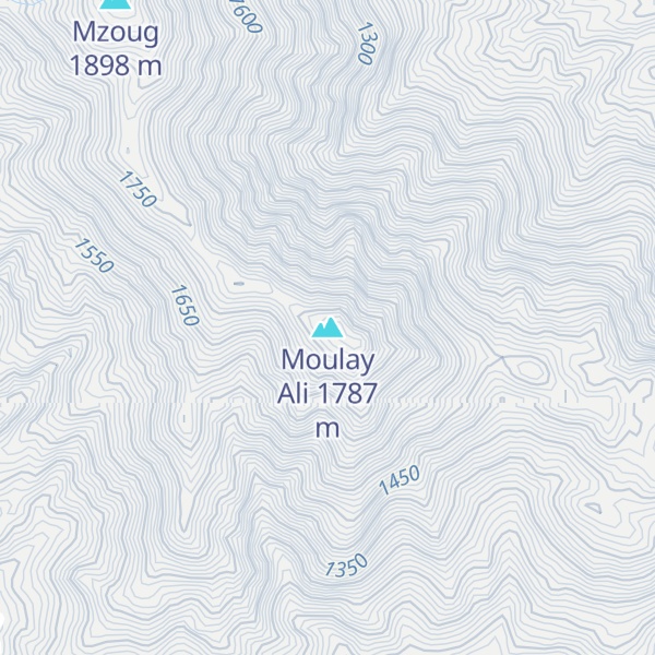 Map of Moulay Ali