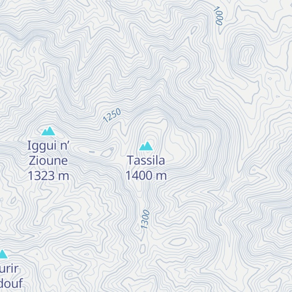 Map of Tassila