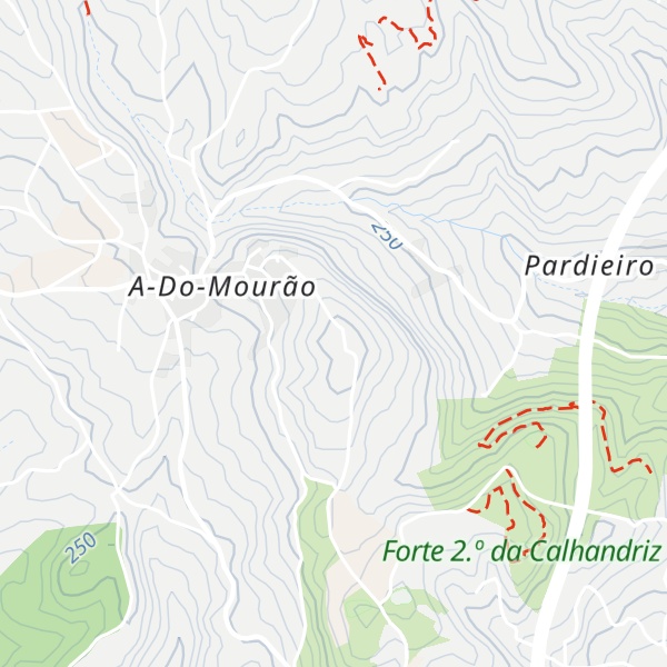 Map of Mourão
