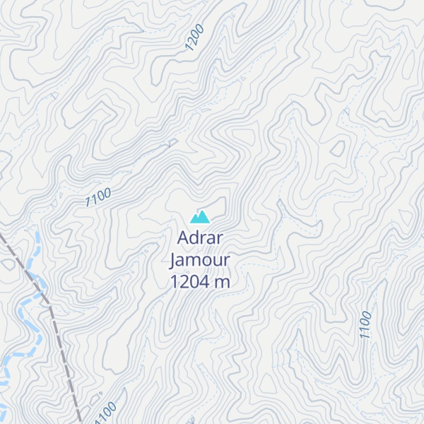 Map of Tafraout Bella Ou Amane