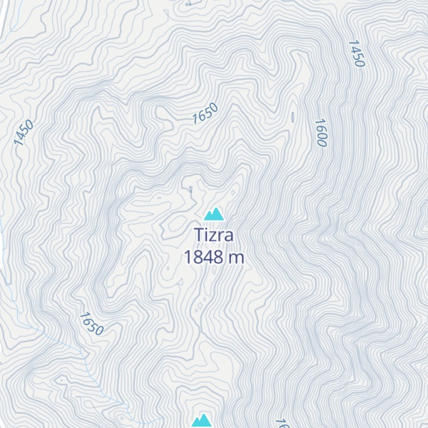 Map of Tizra