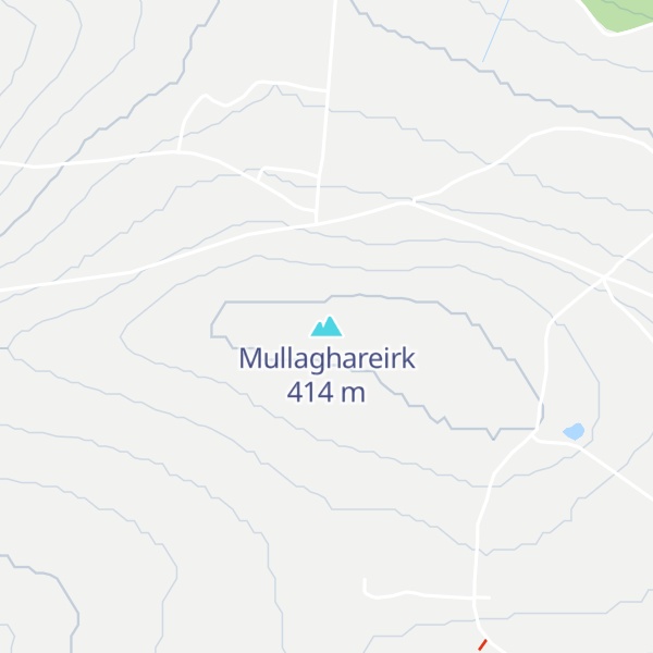 Map of Mullaghareirk