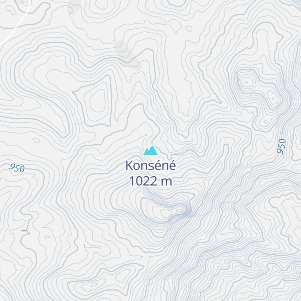 Map of Konséné