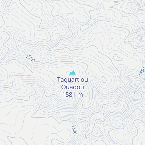 Map of Taguart ou Ouadou
