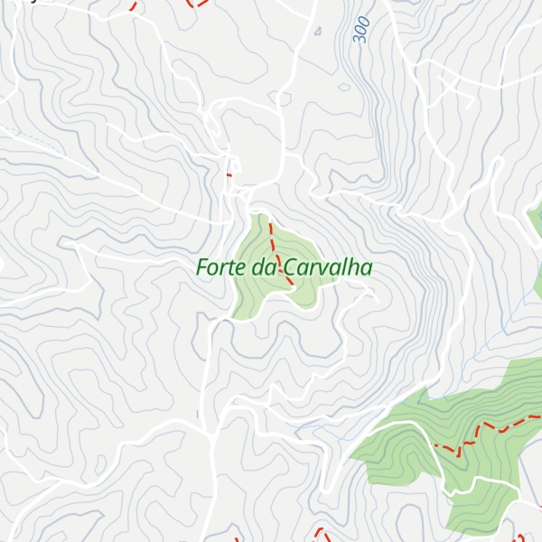 Map of Carvalha