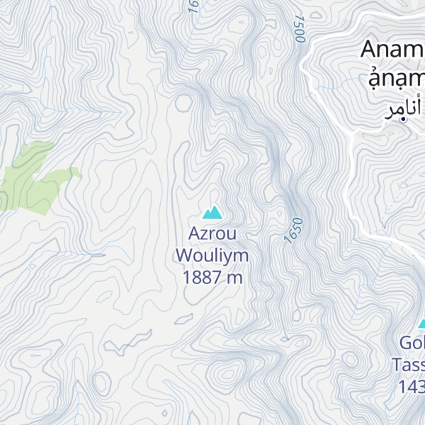 Map of Azrou Wouliym