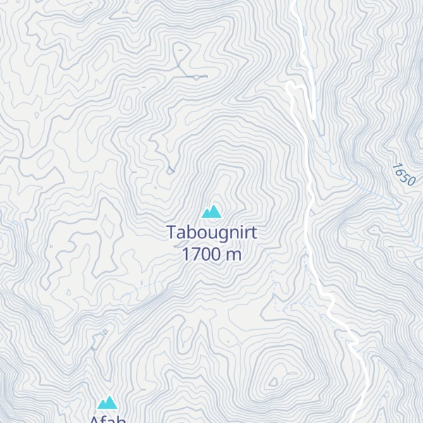 Map of Tabougnirt