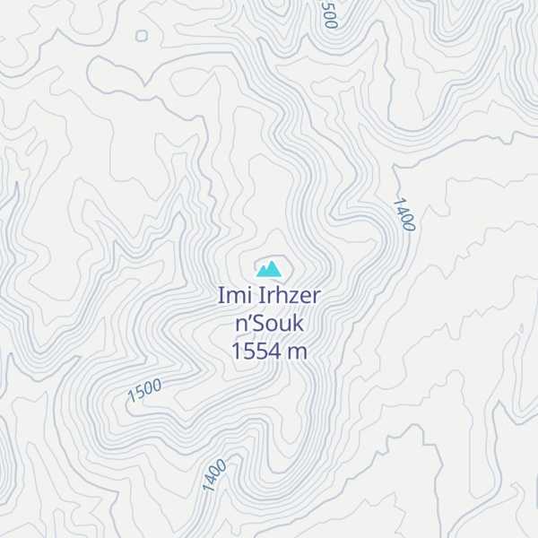 Map of Imi Irhzer n’Souk