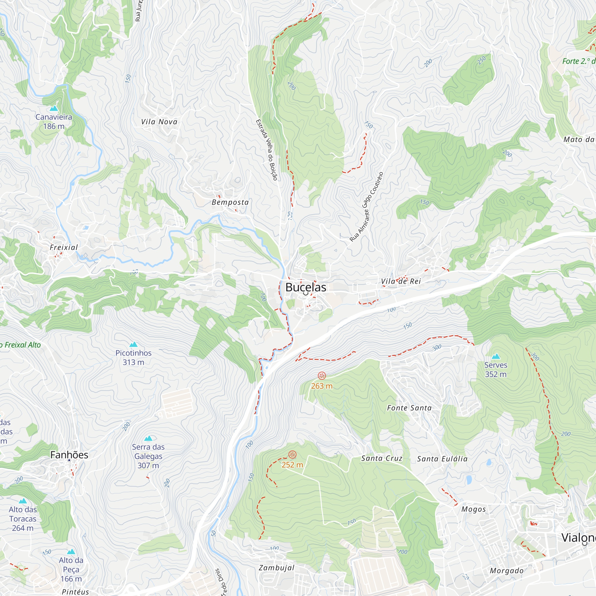 Areipor map