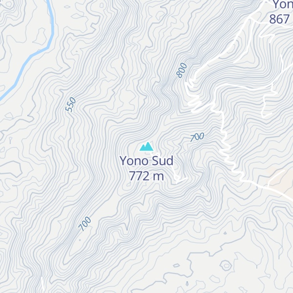 Map of Yono Sud