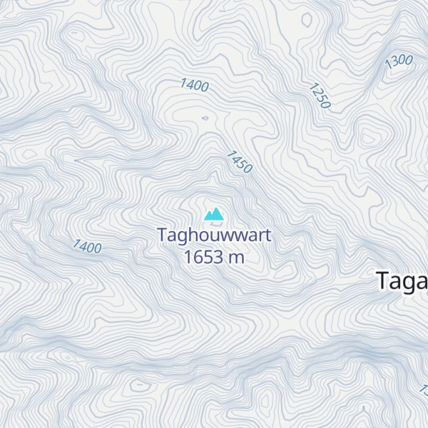 Map of Taghouwwart