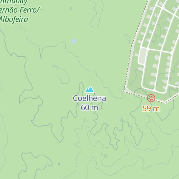 Map of Coelheira