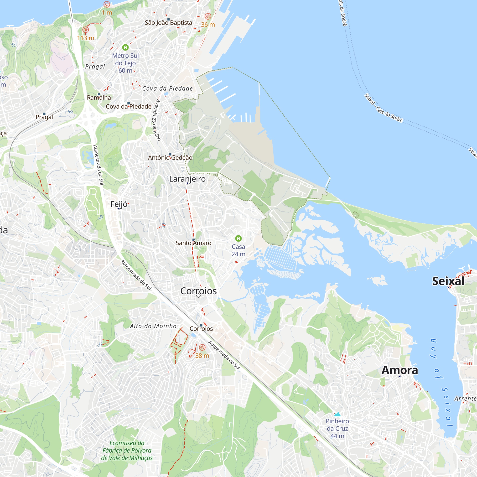 Casa map