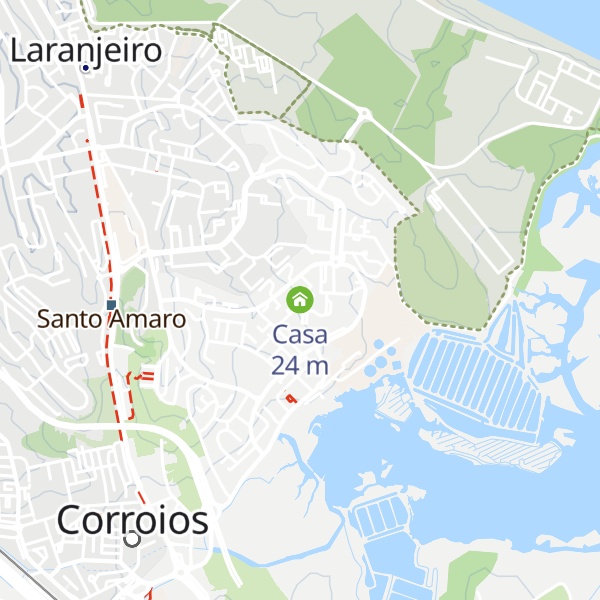 Map of Casa