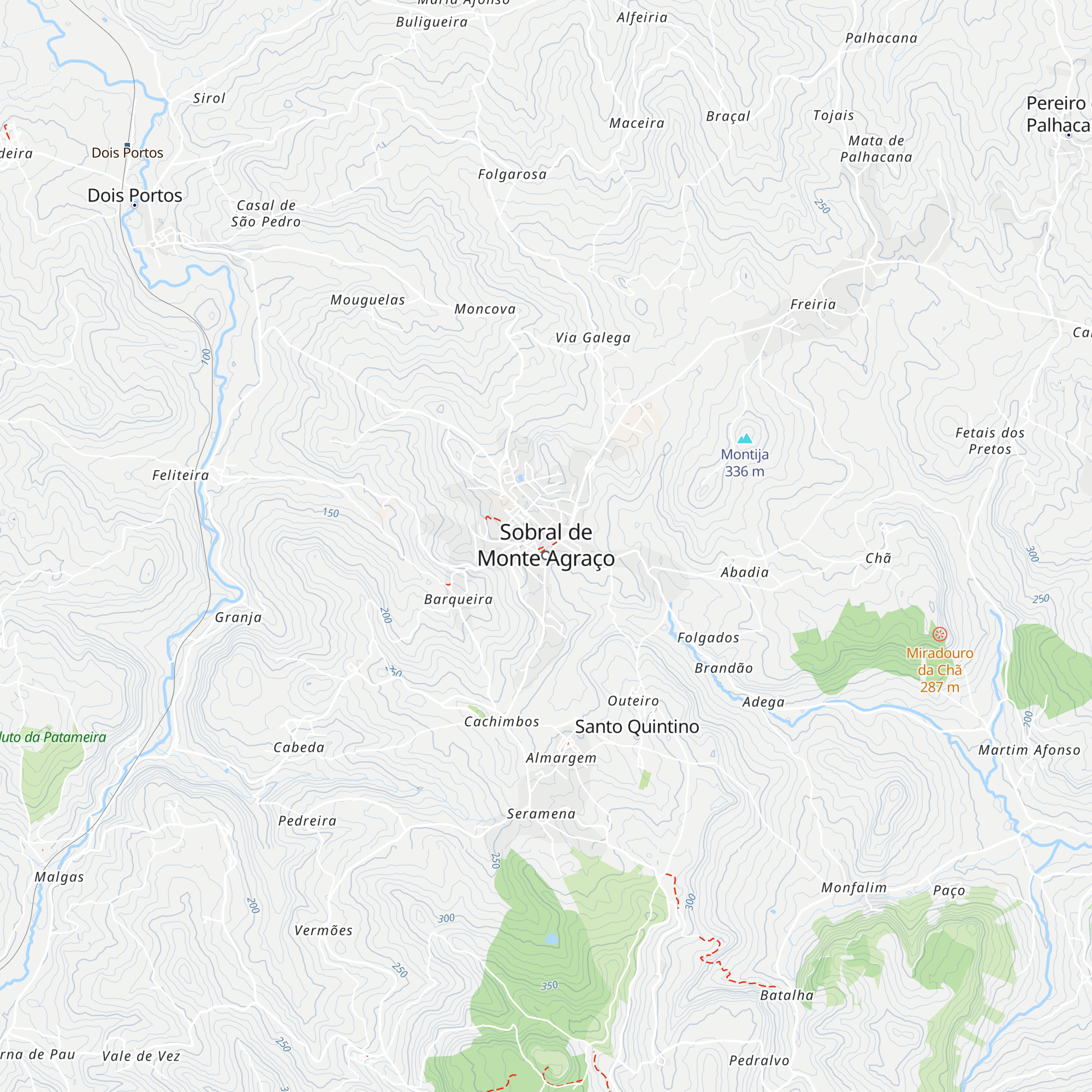 Centro de Interpretação das Linhas de Torres map