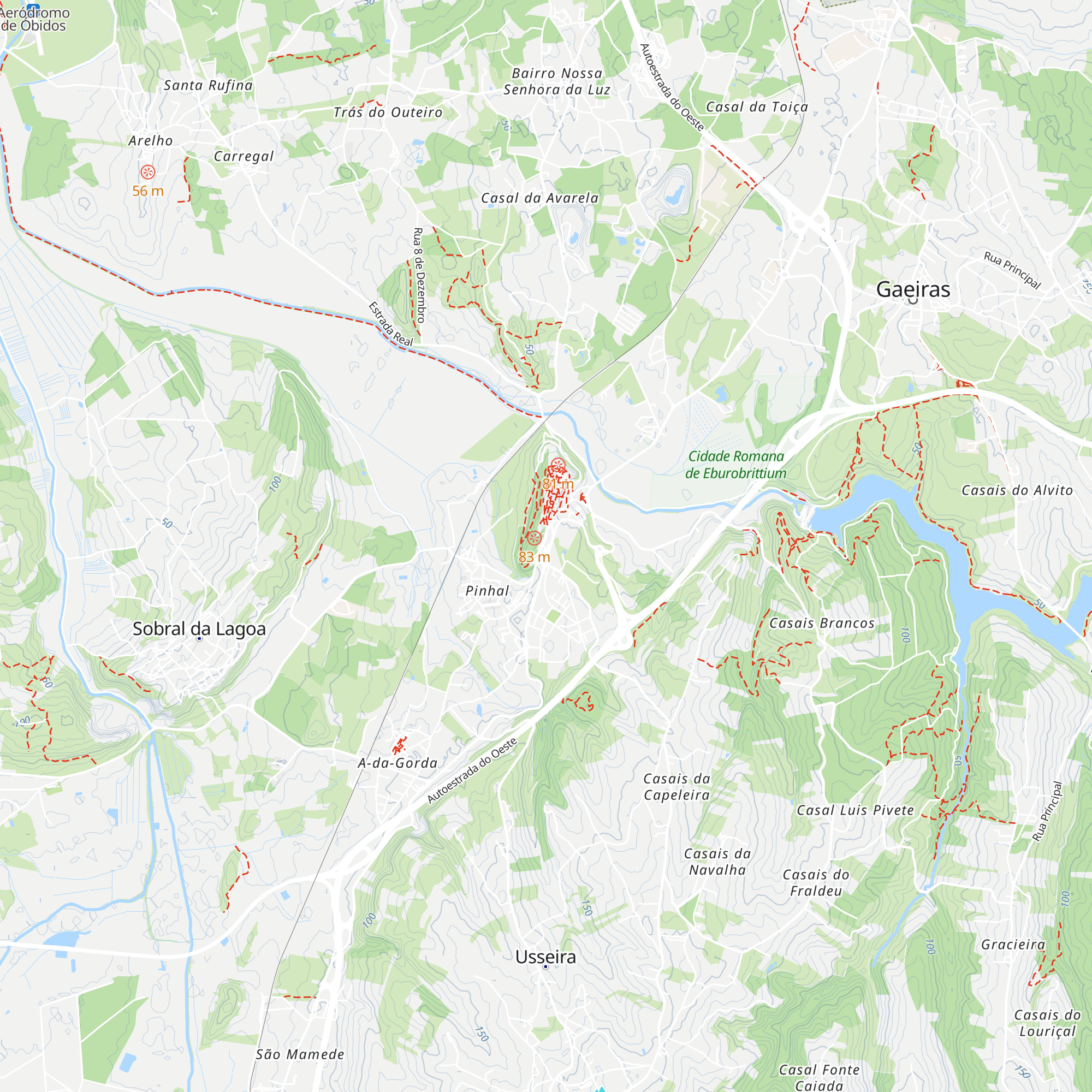 Tourist-Information map