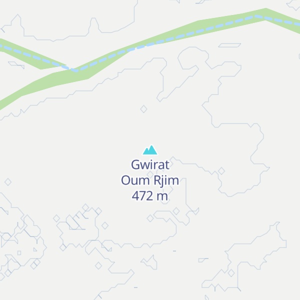 Map of Gwirat Oum Rjim