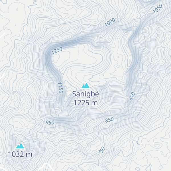Map of Sanigbé