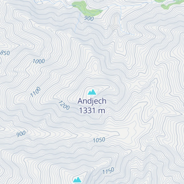 Map of Andjech