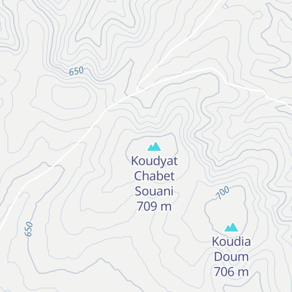 Map of Draa Miriam