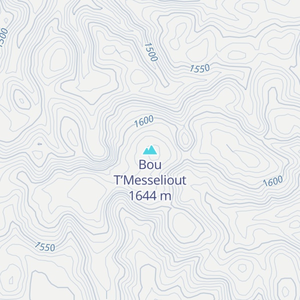 Map of Bou T’Messeliout