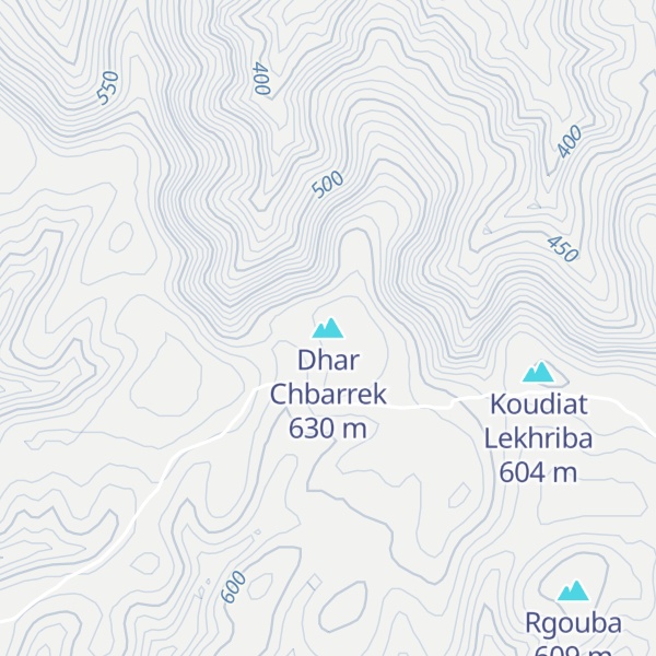 Map of Dhar Chbarrek