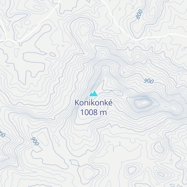 Map of Konikonké