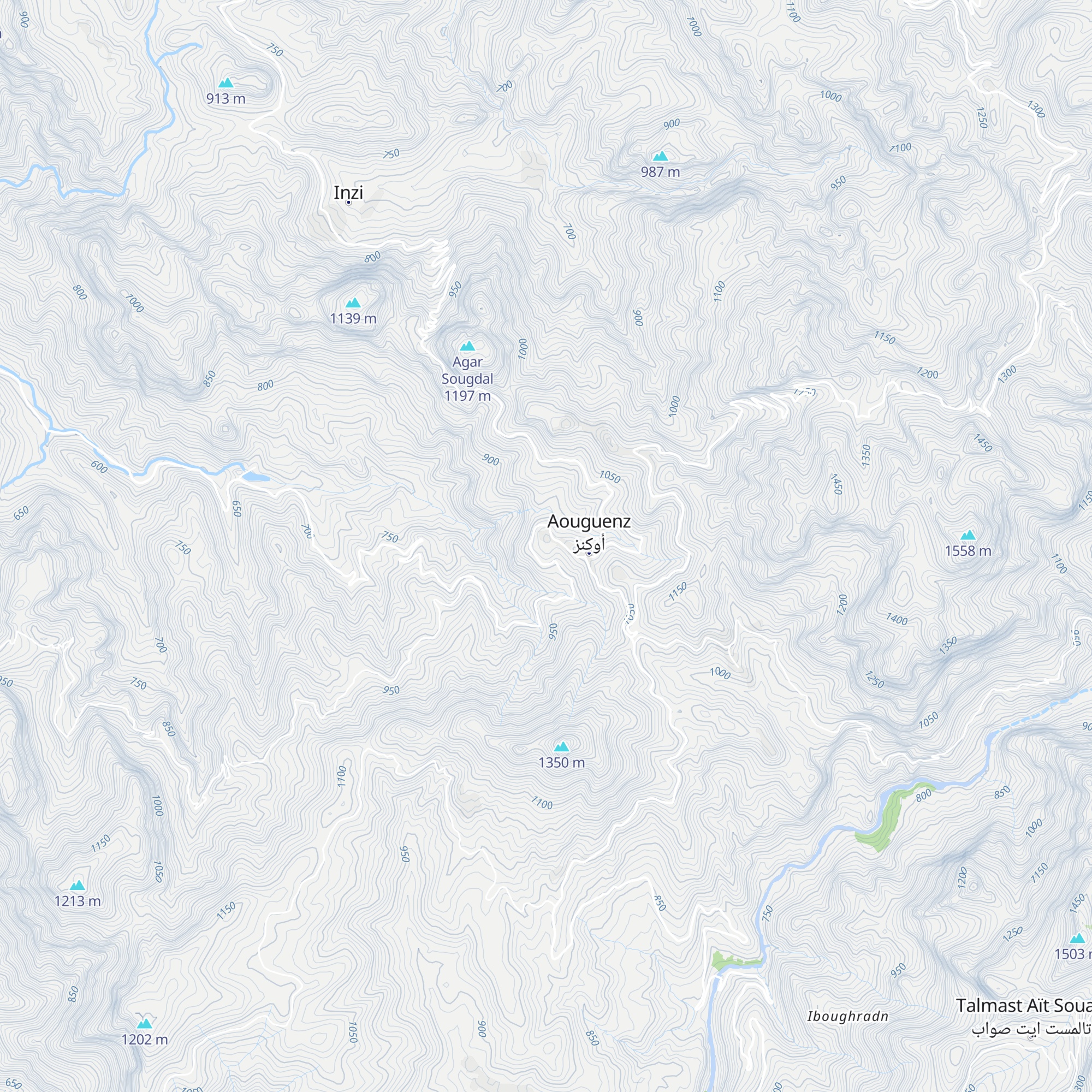 Gîte Amakhir map