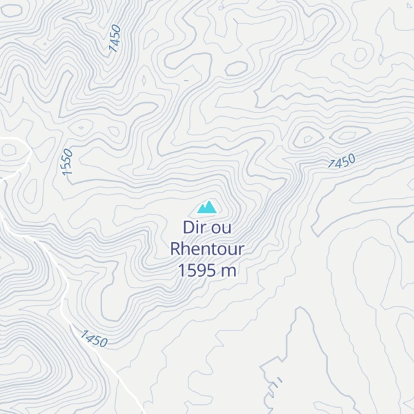 Map of Dir ou Rhentour