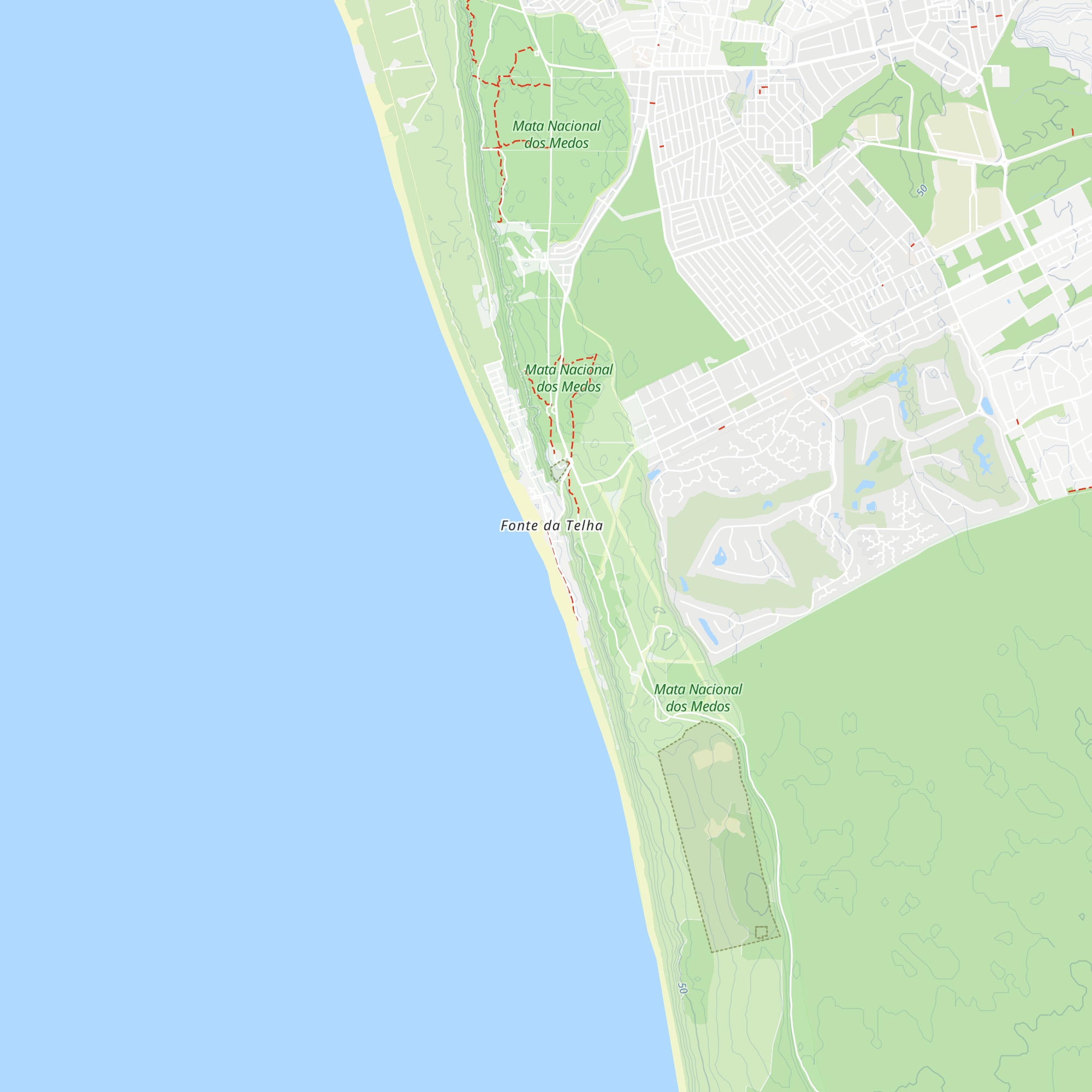 Cabana Beach Bar map