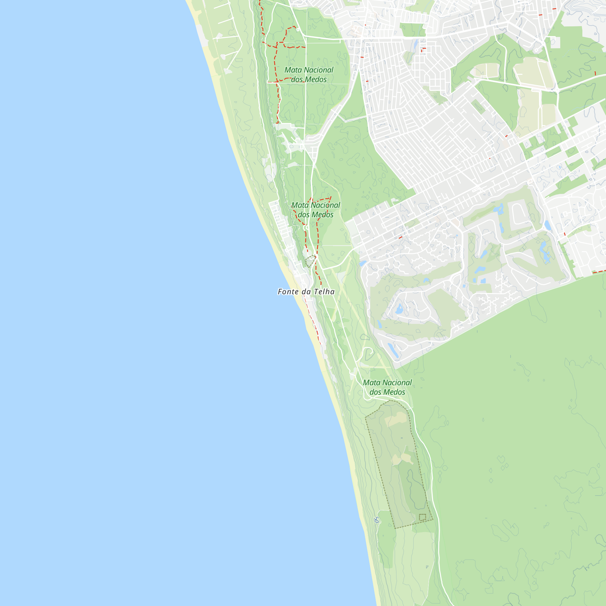 Cabana Beach Bar map