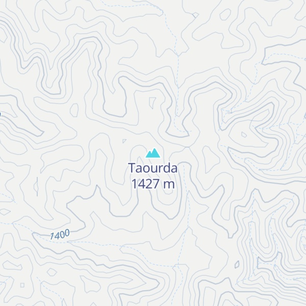 Map of Taourda