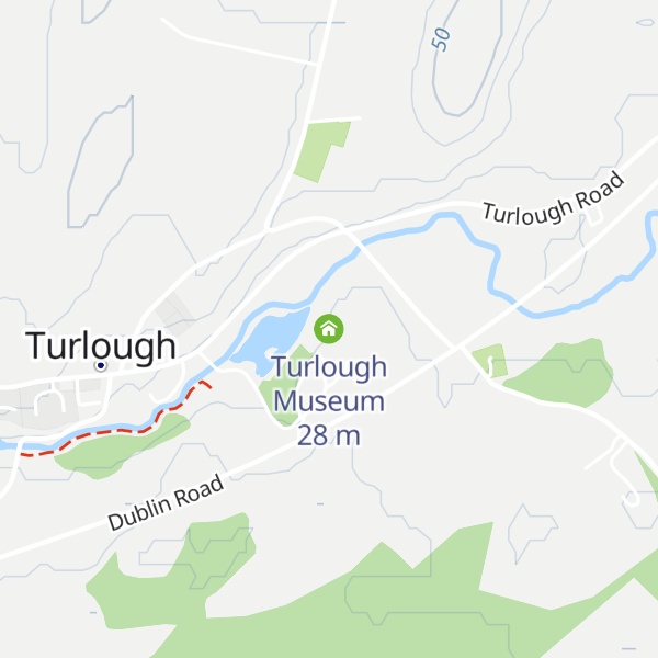 Map of Turlough Museum