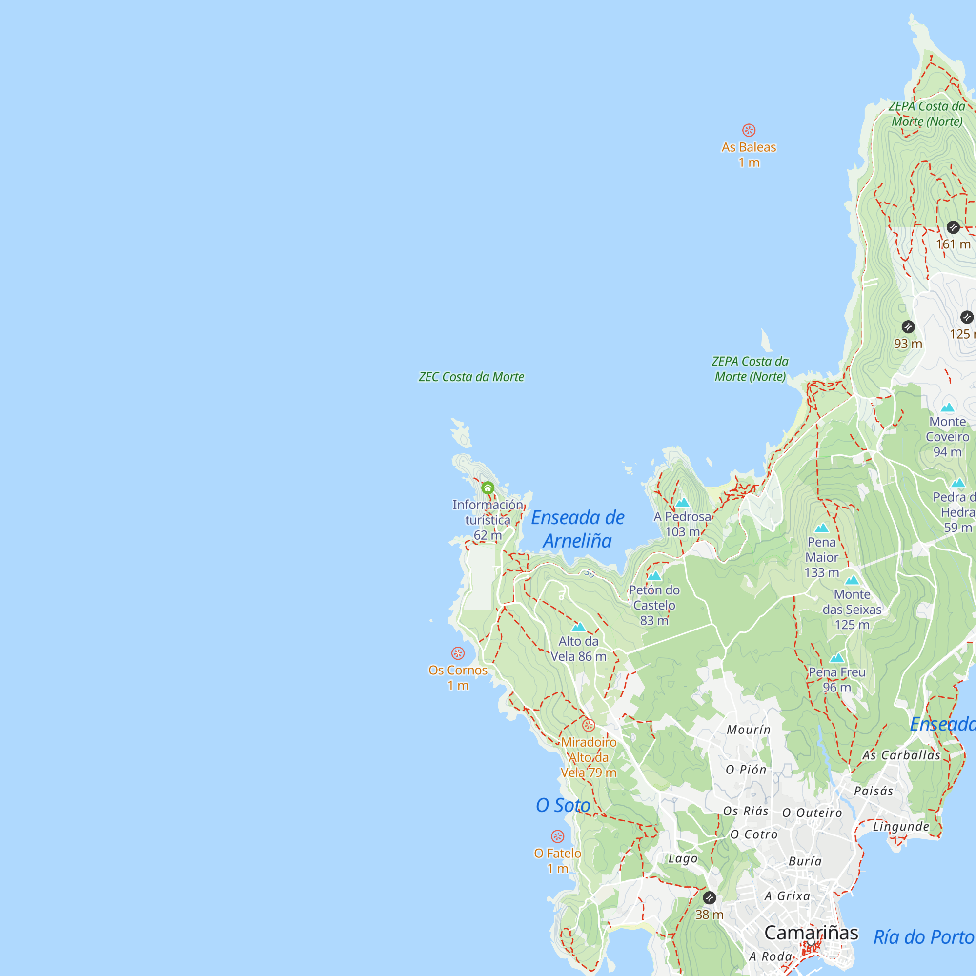 Información turística map