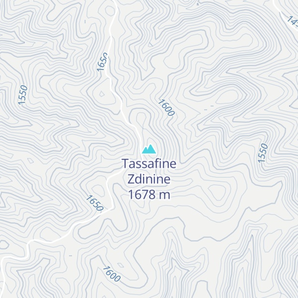 Map of Tassafine Zdinine