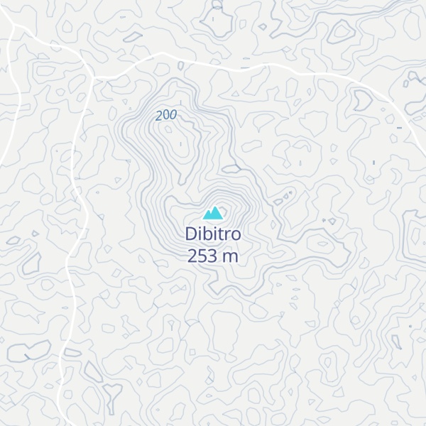 Map of Dibitro
