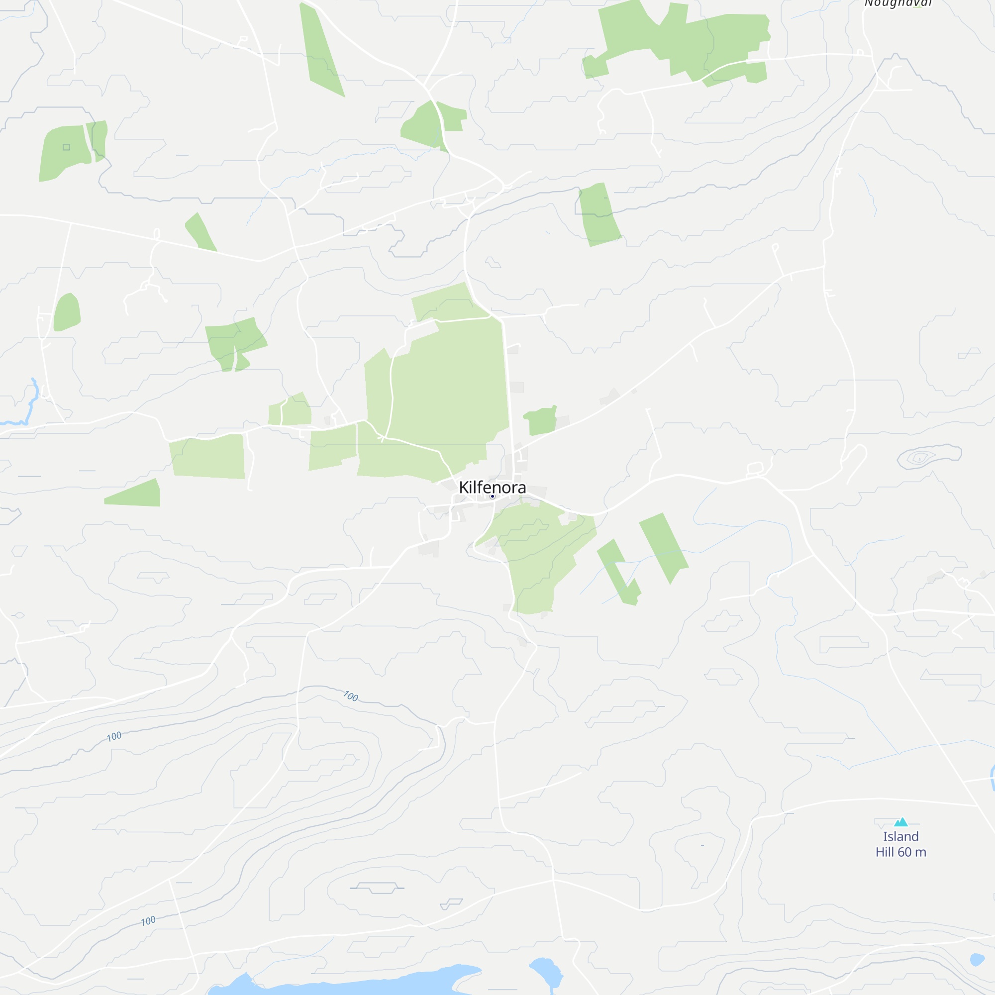 Burren Centre Kilfenora map