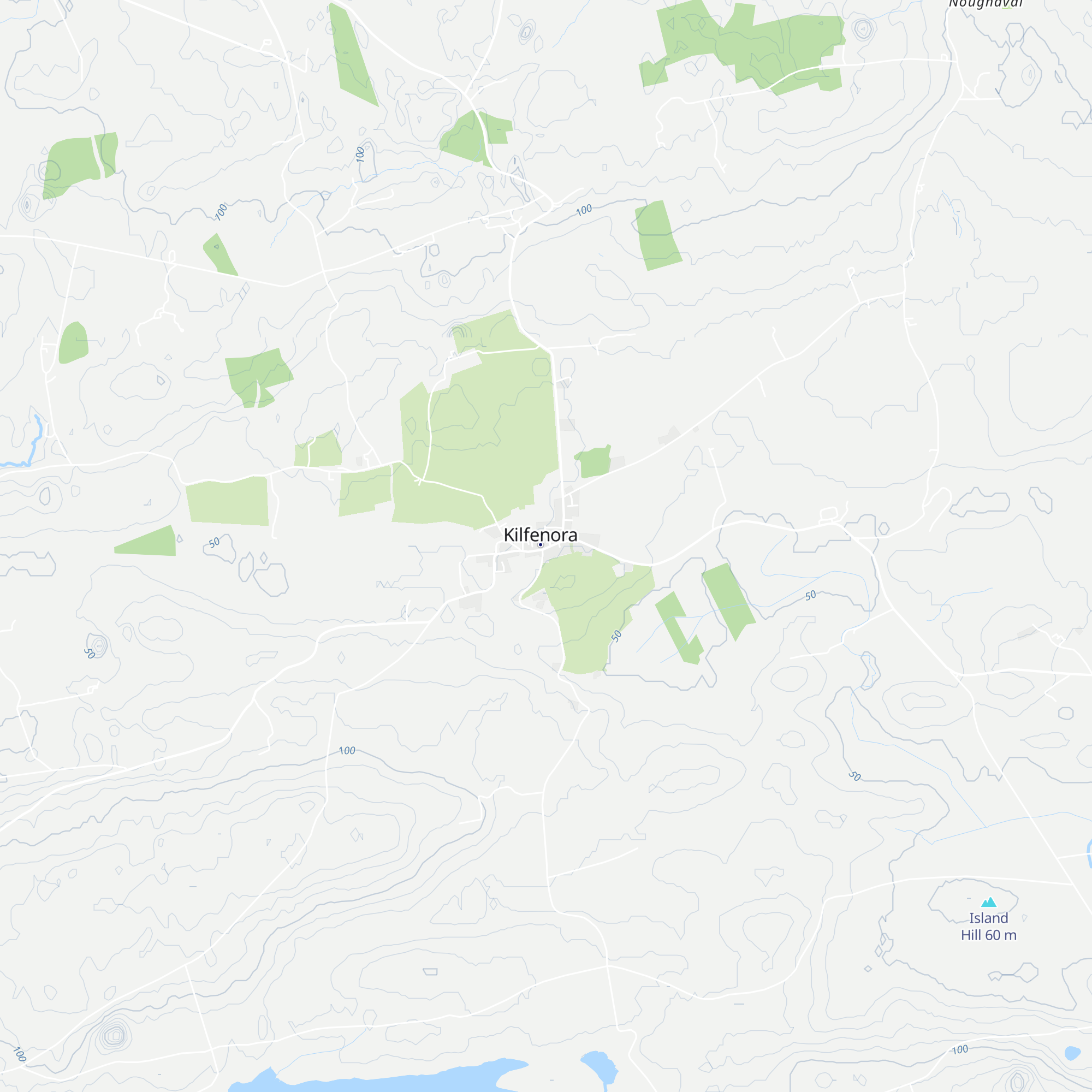 Burren Centre Kilfenora map