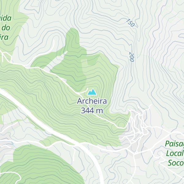 Map of Archeira