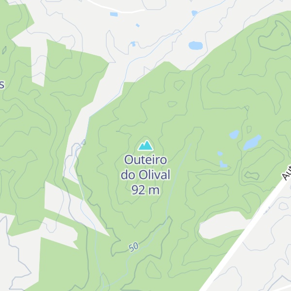 Map of Outeiro do Olival