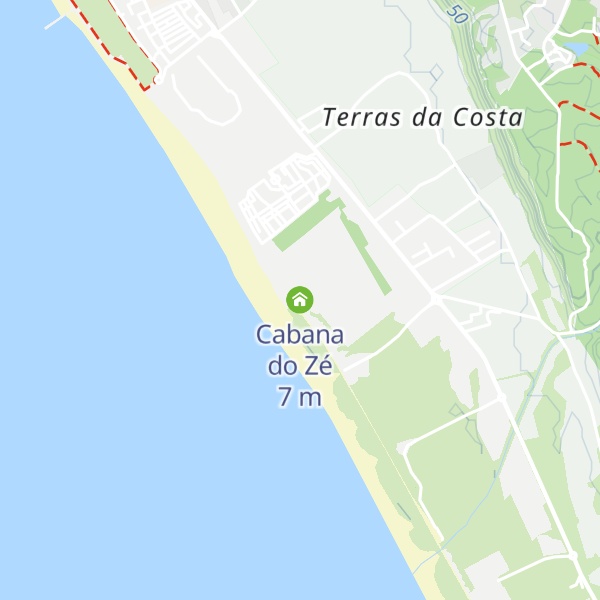Map of Cabana do Zé
