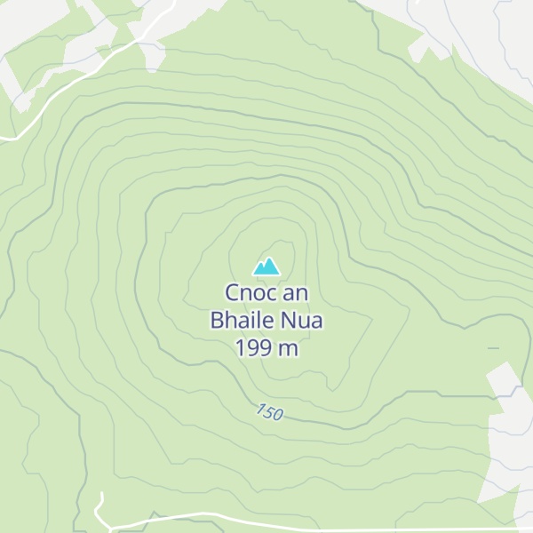 Map of Cnoc an Bhaile Nua