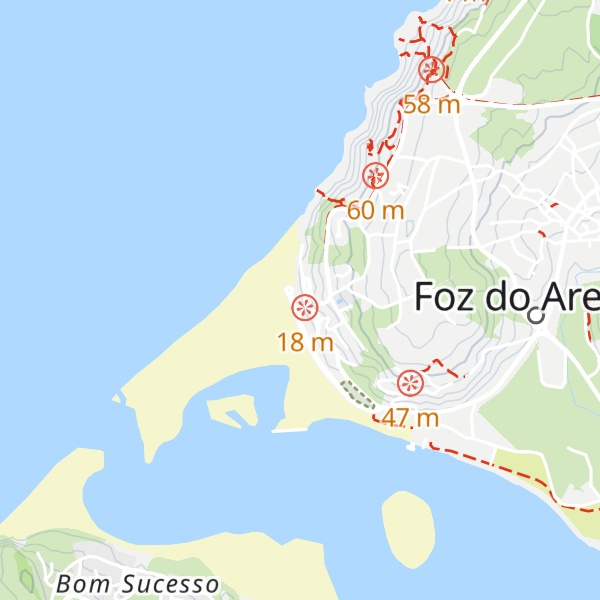 Map of Cabana do Pescador