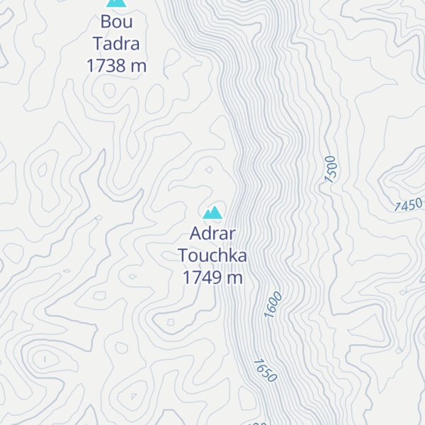 Map of Adrar Touchka