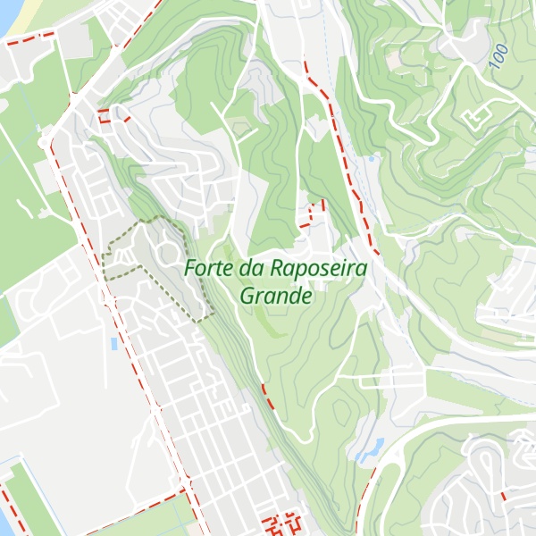 Map of Alto da Raposeira