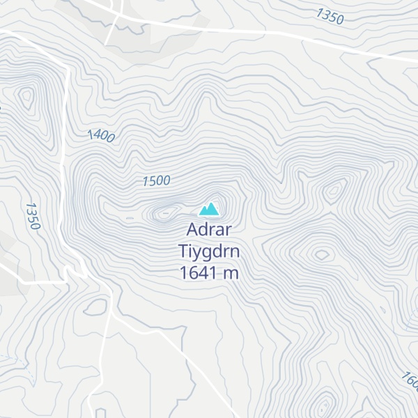 Map of Adrar Tiygdrn
