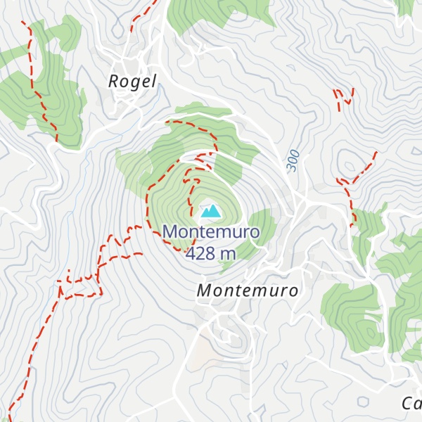 Map of Montemuro